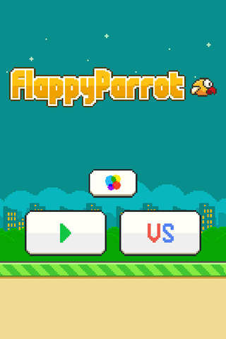 Flappy Parrot - Bird Resurrection after fall or smash and 2 Players support screenshot 4