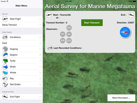 Aerial Survey for Marine Megafauna