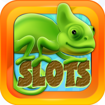 Crazy chameleons Slots Machines 5-reals payline combination multiplier symbol Casino 遊戲 App LOGO-APP開箱王