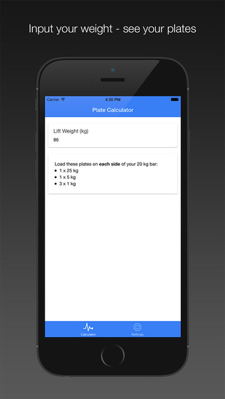 【免費健康App】Plate - Barbell Plate Loading Calculator for Weightlifting-APP點子