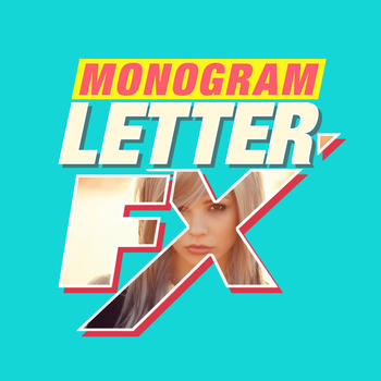 Monogram Letter Fx -Your Photo + Monogram Letter Effects = Awesome Photo LOGO-APP點子