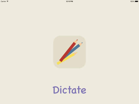 Dictate for iPad