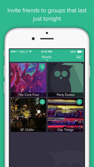 【免費生活App】Rally - Plan, Share and Relive Your Night.-APP點子