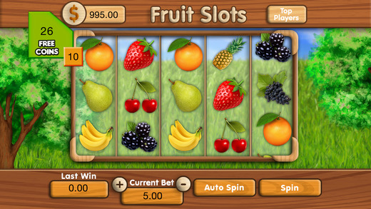 Fruits Slots - A Double Down Jackpots - FREE Slot Game Las Vegas