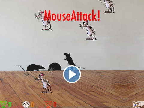 【免費遊戲App】MouseAttack - Man or Mouse?-APP點子