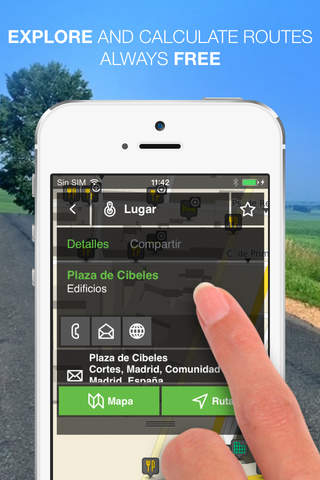 NLife Iberia - Navegación GPS, tráfico y mapas sin conexión a Internet screenshot 3