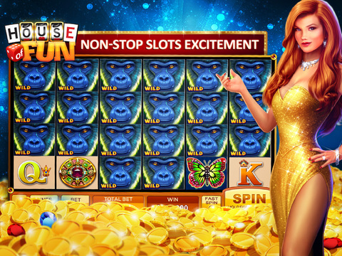 【免費遊戲App】Slots - House of Fun! Play Las Vegas Casino Games, Slot Machines, Spin & Win! Download for Free-APP點子