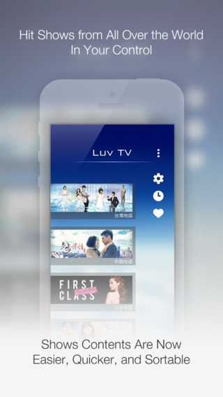 【免費娛樂App】Luv TV - TV Shows-APP點子