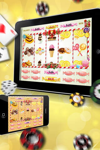 A Candy Slots casino : Fun Holiday Slot-Machine with Bonus Games for Free screenshot 2