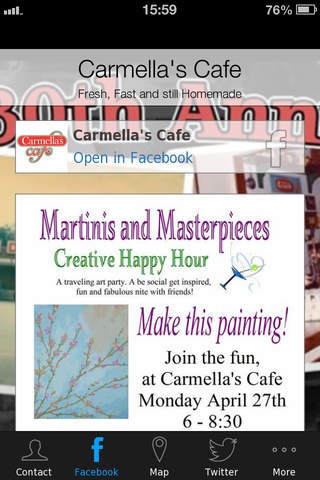Carmella's Cafe screenshot 2