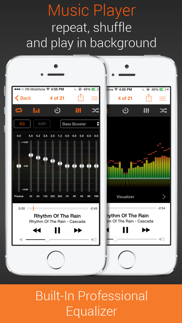 setvolume musicplayer android