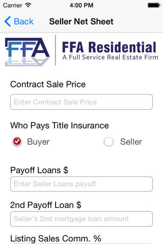 FFA Residential screenshot 3