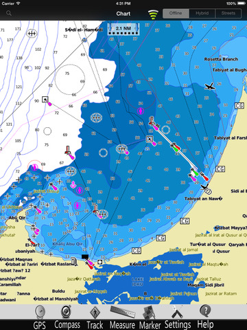 免費下載交通運輸APP|Mediterranean South East GPS Nautical charts pro app開箱文|APP開箱王