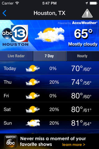 ABC13 Houston Weather screenshot 2