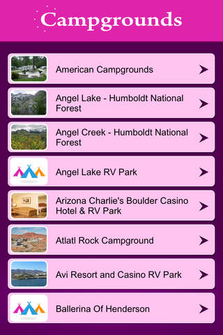 Nevada Campgrounds & RV Parks screenshot 2