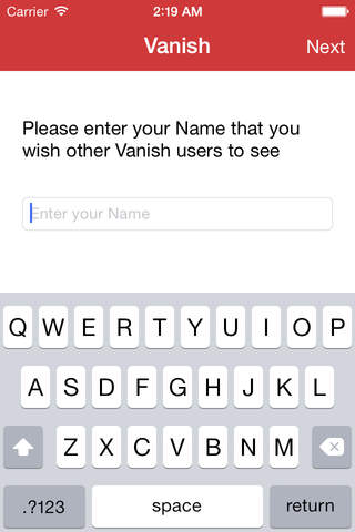 Vanish Text screenshot 2