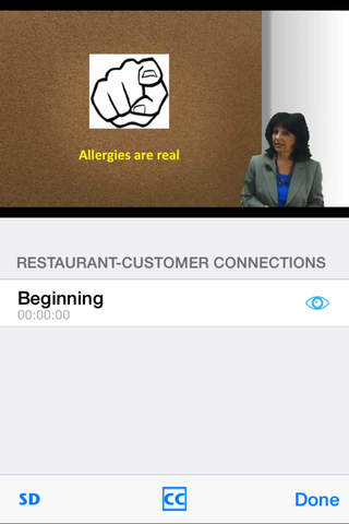 kApp - Allergy Training for Foodservice screenshot 3