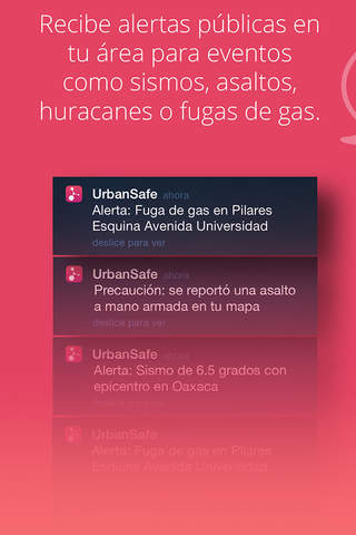 UrbanSafe - Tu familia segura screenshot 3