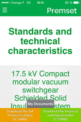 Premset, Innovation for Schneider Electric Medium Voltage distribution screenshot 3