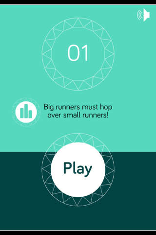 Jump Rush - Two Brains And Short Leg Geometry Run Game screenshot 3