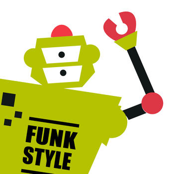 Funky Bots - Create Your Own Robot Dances LOGO-APP點子