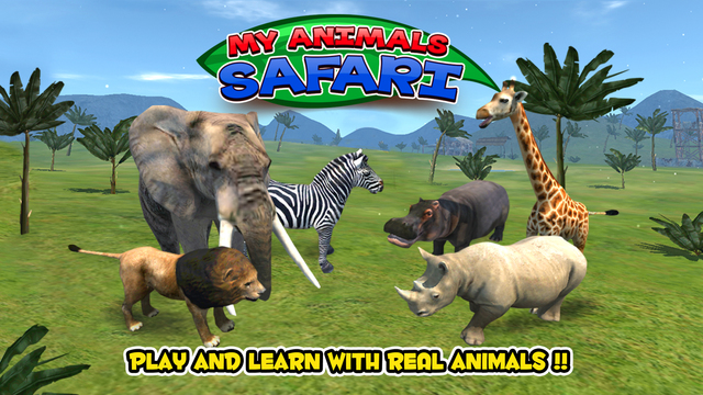 My Animals - Safari Kids Game
