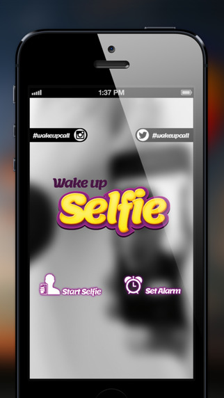 Wake Up Call App - Selfie Alarm and editor