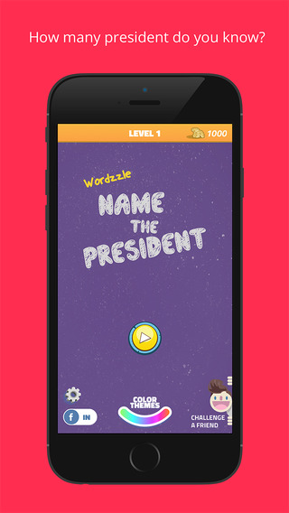 Wordzzle: US presidents trivia Name the president