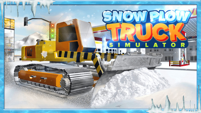 Snow Plow Truck Simulator 3D