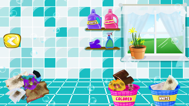 【免費遊戲App】Kids Laundry Washing - Clean up and clothes wash game-APP點子