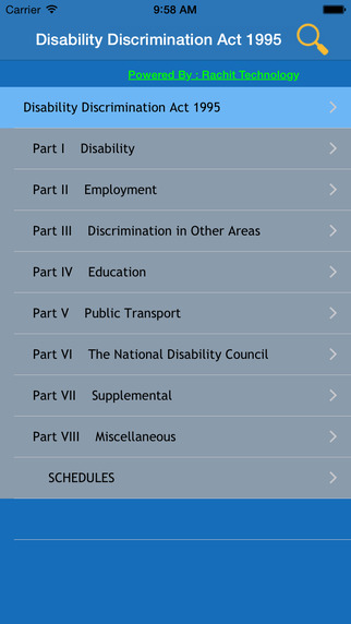 Disability Discrimination Act 1995
