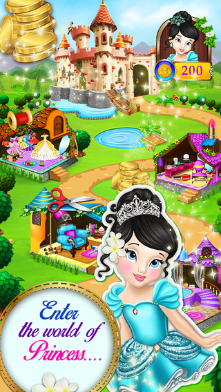 【免費遊戲App】Princess Fashion Design & Spa Salon-APP點子