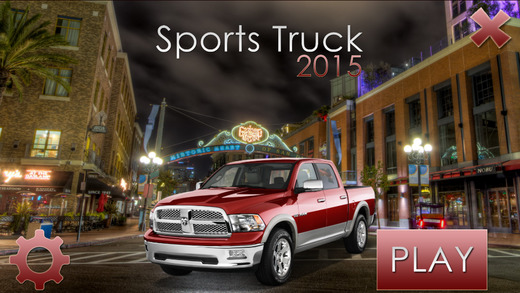 【免費遊戲App】Sports Truck Traffic Driving-APP點子