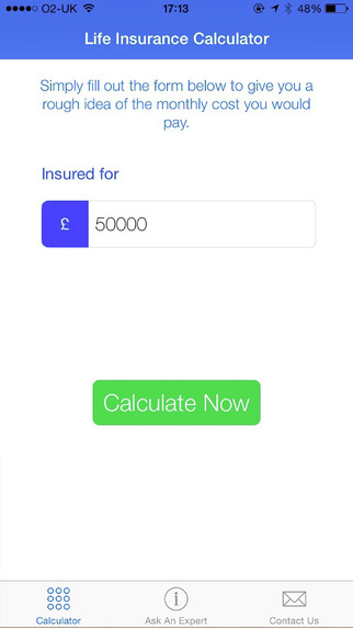 【免費財經App】Life Insurance UK Calculator-APP點子