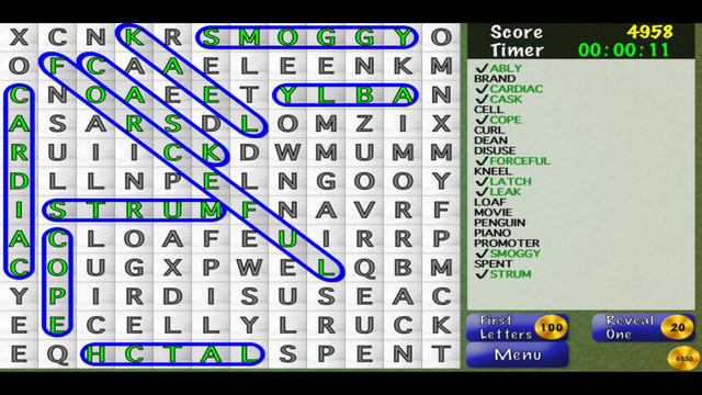 Master Word Search - Circle a Word
