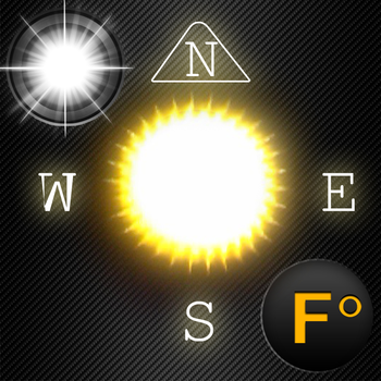 Weather Compass Gps+ (Weather, Map, Speedometer, Altimeter, Course) LOGO-APP點子