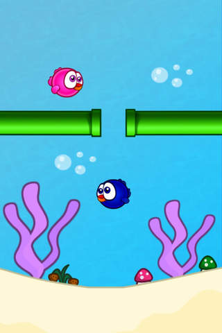 Splash n' Dash - The adventures of a flappy tiny splashy fish bird screenshot 2