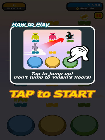 【免費遊戲App】Jumping HeyMAN!-APP點子