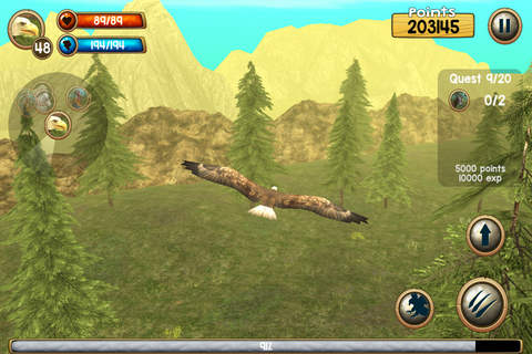 Wild Eagle Pro Sim 3D screenshot 2