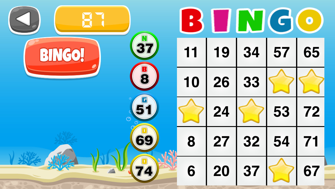 Big fish keno numbers