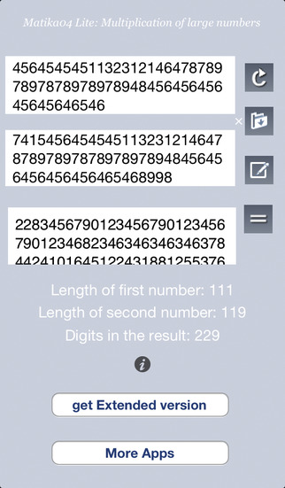 Matika04: Multiplication of big numbers HD