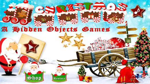 Hidden Objects Games : Hidden Christmas