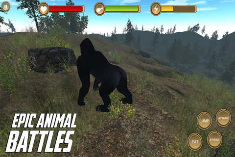 Gorilla Simulator - HD screenshot 4
