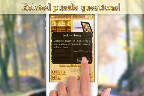 Puzzle Pursuit ~ Pictures to Words game quiz art colors quiz new fun brain teaser pics trivia puzzle game screenshot 2