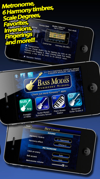 【免費音樂App】Bass Modes Symmetry School HD-APP點子