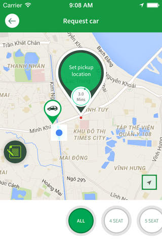 Open99.vn - Taxi Booking App screenshot 3