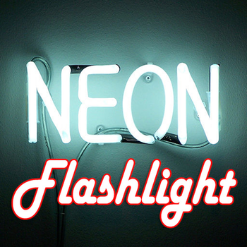 Neon Flashlight FREE LOGO-APP點子