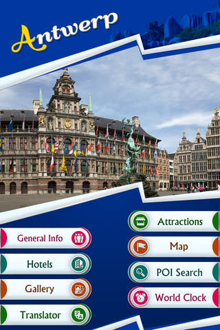 Antwerp Offline Travel Guide screenshot 2