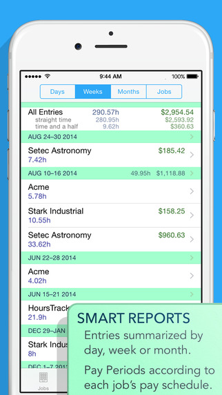 【免費商業App】HoursTracker Pro: Timesheet & Time Tracker with GPS-APP點子