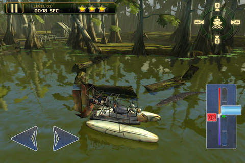 3D Swamp Boat Simulator - eXtreme Driving and Parking Real Simulation Games screenshot 3